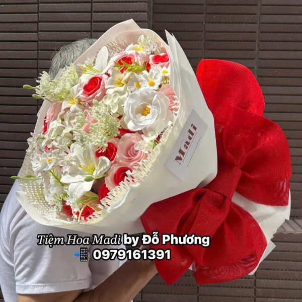 Bó Hoa Sinh Nhật Mix Màu Tươi Tắn