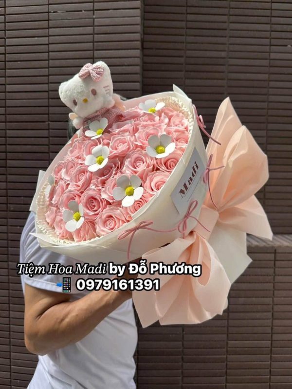 Bó Hoa Sinh Nhật Mix Màu Tươi Tắn