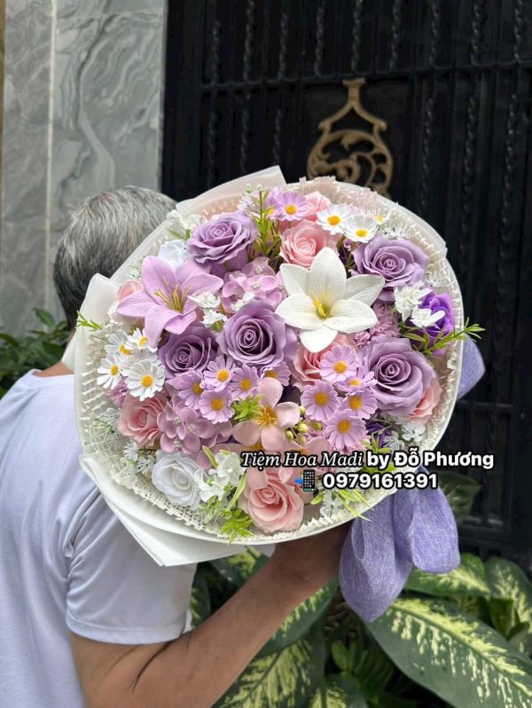 Bó Hoa Sinh Nhật Mix Màu Tươi Tắn