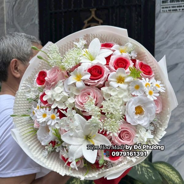 Bó Hoa Sinh Nhật Mix Màu Tươi Tắn