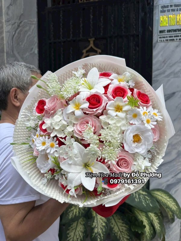 Bó Hoa Sinh Nhật Mix Màu Tươi Tắn