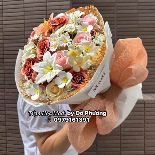 Bó Hoa Sinh Nhật Mix Màu Tươi Tắn