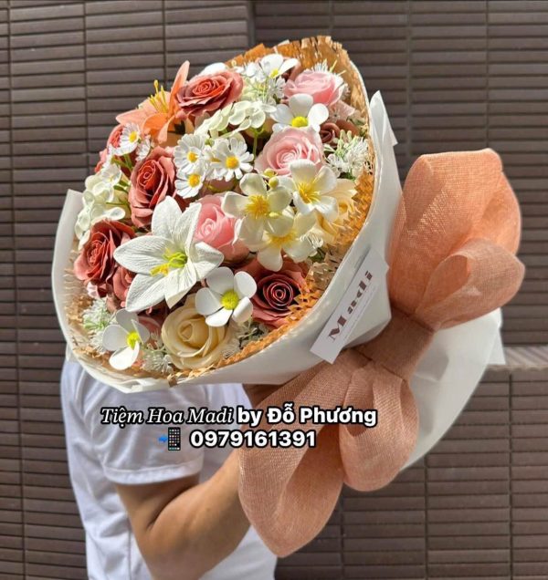 Bó Hoa Sinh Nhật Mix Màu Tươi Tắn