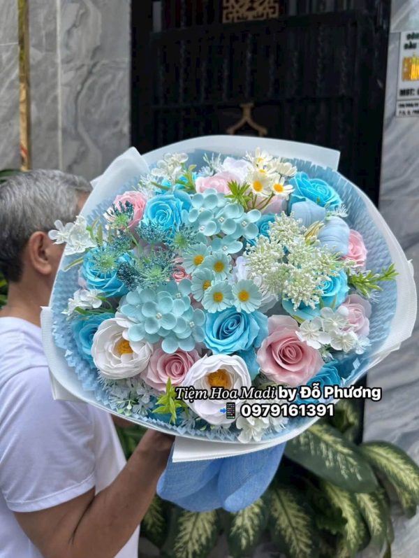 Bó Hoa Sinh Nhật Mix Màu Tươi Tắn