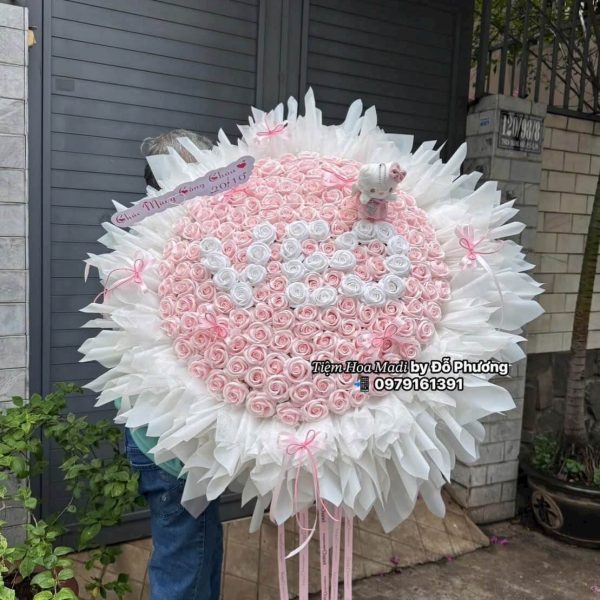 Bó Hoa Sinh Nhật Tone Pastel Hot Trend