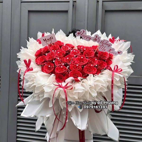 Bó hoa hồng đỏ – Thay lời yêu ngọt ngào 2010