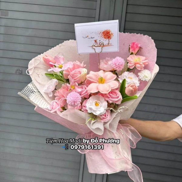 Hoa Sinh Nhật Phong Cách Hàn Quốc – Tối Giản Nhưng Vô Cùng Tinh Tế
