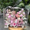 Hop hoa mix pastel Mon qua tinh te ngay 20-10