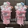 Bó mèo Kitty thường được thiết kế tinh xảo