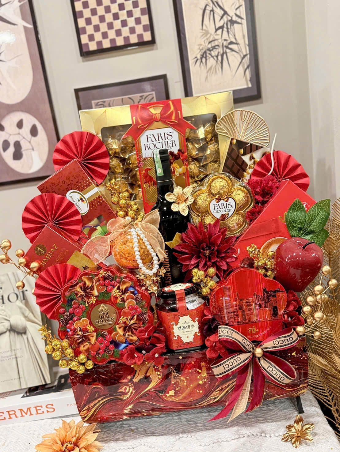 z7346183210104_1f8da5c8ee779250a25dc513dcc7f7c8 Giỏ Quà Tết Cao Cấp 2026