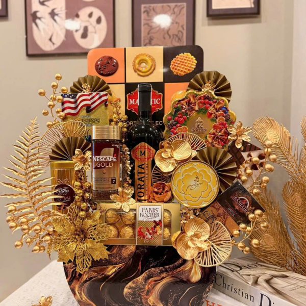 Giỏ Quà Tết Biếu Đối Tác – Chuyên Nghiệp & Đẳng Cấp là giải pháp quà tặng lý tưởng giúp doanh nghiệp thể hiện sự trân trọng, uy tín và tinh thần hợp tác bền vững trong dịp năm mới