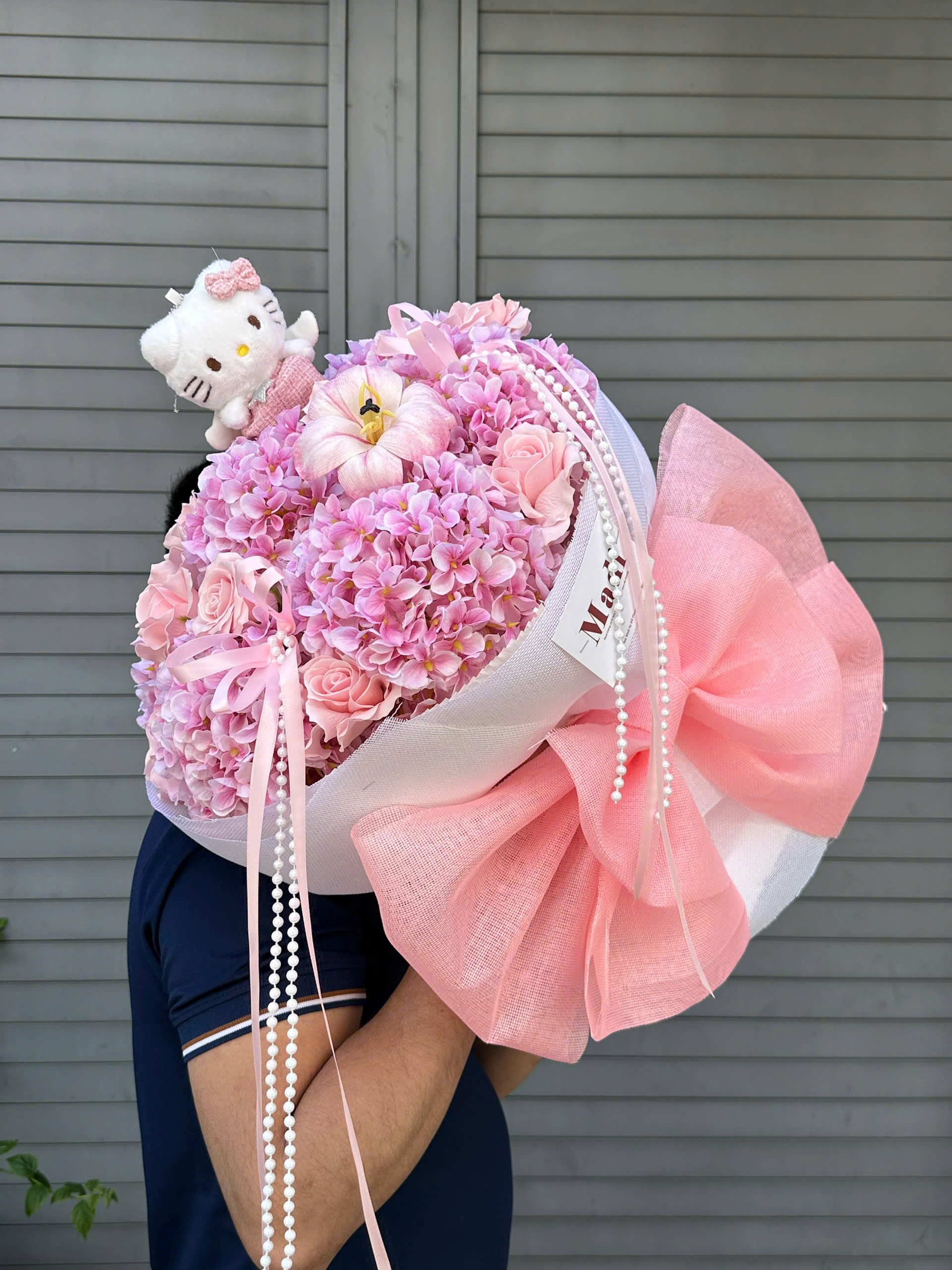 Bo Hoa cam tu cau dep sang trong (2) Bó hoa cẩm tú cầu đẹp sang trọng